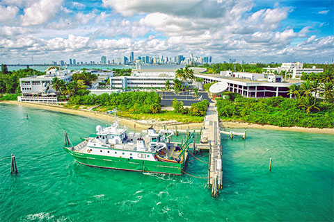 Rosenstiel Campus in Virginia Key