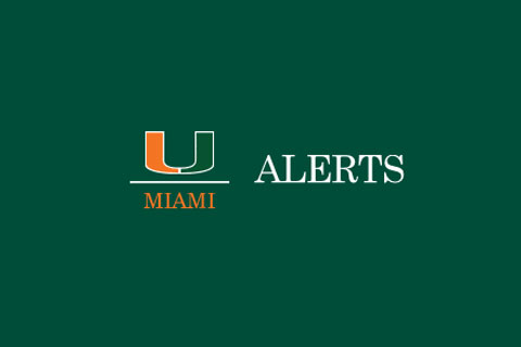 U Miami Alerts site logo