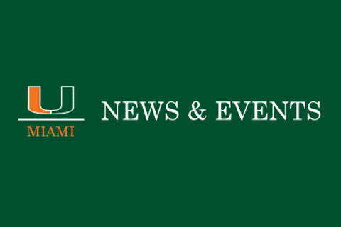 U Miami News & Events logo
