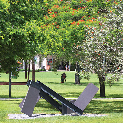 UM Campus Art Sculpture