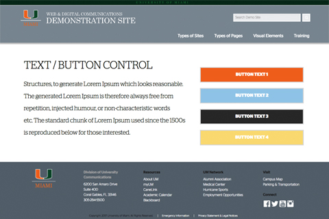 Text Button Control Visual Element Screenshot